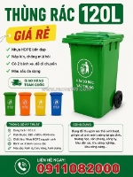 Sỉ lẻ thùng rác 120l 240l giá rẻ, miễn phí giao hàng toàn quốc- lh 0911082000