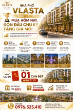 Sở hữu nhà phố vlasta thủy nguyên ngay khu vực tập trung hơn 2.600 cán bộ công chức