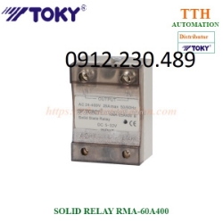 Solid rơ le toky rma-60a400 chế độ đóng cắt zero cross activation