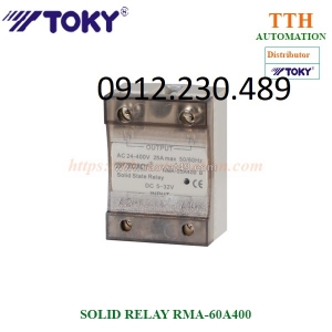 Solid rơ le toky rma-60a400 chế độ đóng cắt zero cross activation