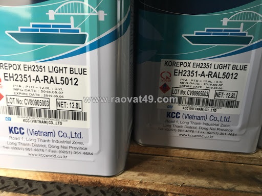Sơn phủ epoxy kcc et5660 - sơn sàn epoxy tại hà nội 09641645 huệ