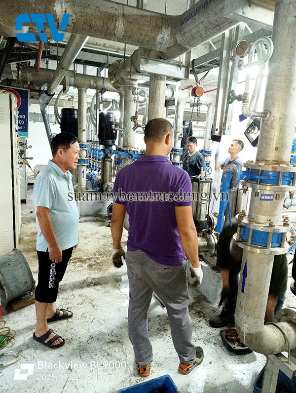 Sửa chữa, bảo dưỡng hệ thống máy bơm tăng áp tại các tỉnh miền bắc