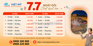 Sun phuquoc airways ưu đãi ngày 7/7/2026