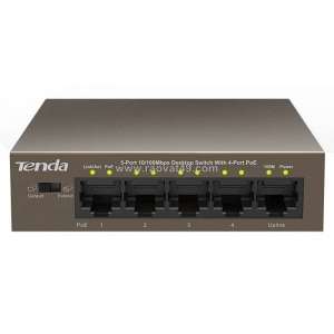 Switch tenda 4 port 100m tef1105p-4-63w