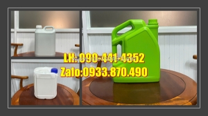 Sx can nhựa 1 lít đủ điều kiện xuất khẩu, can nhựa 2 lít đựng axit yếu, can nhựa 5 lít đựng dung dịch thí nghiệm
