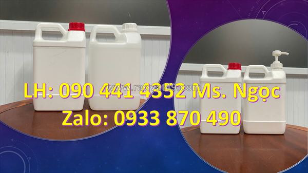 Sx can nhựa 500ml vuông có vòi nhấn, can 1 lít tròn, can 500ml nhựa hdpe chính phẩm