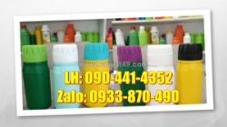 Sx chai nhựa 250ml đựng thuốc trừ sâu, chai lọ 500ml đựng dung dịch vệ sinh máy móc