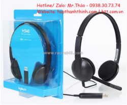 Tai nghe có dây logitech h340 usb (981-000477) – chính hãng, âm thanh trong trẻo