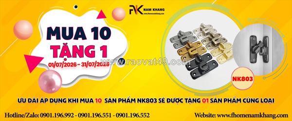 Tháng 7 rộn ràng  ưu đãi ngập tràn tại fhomenamkhang