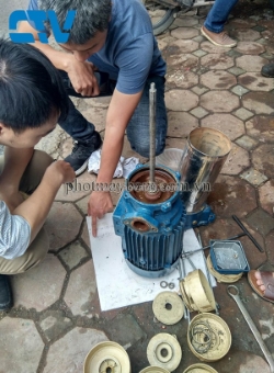 Thay ruột buồng bơm trục đứng đa tầng cánh uy tín tại hà nội