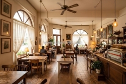 Thiết kế quán cafe từ biệt thự cũ – giải pháp tạo không gian kinh doanh khác biệt và đầy giá trị