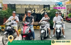 Thuê xe máy sài gòn dễ hơn bao giờ hết với dịch vụ giao xe tận nơi