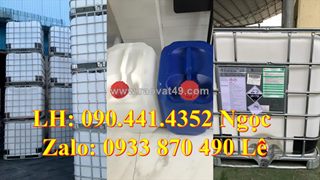 Thùng nhựa 1000 lít vuông, vỏ thùng nhựa ibc 1000 lít, vỏ tank nhựa ibc 1000 lít đựng hóa chất