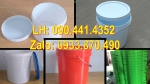 Thùng nhựa 20 lít đựng nguyên liệu, thùng đựng sơn  lít, xô nhựa 16 lít muối kim chi