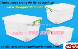 Thùng nhựa nắp kín công cụ nhỏ tạo nên khác biệt lớn