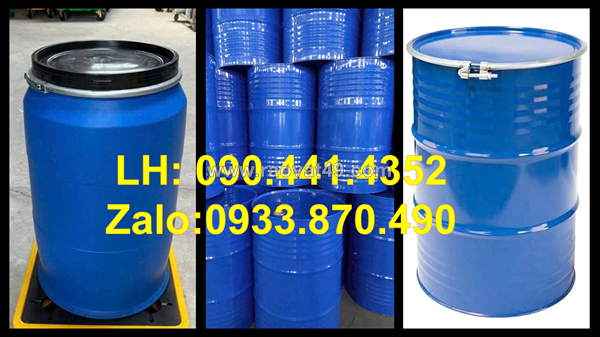 Thùng phi xanh 30 lít, thùng phuy 50 lít đựng nước sinh hoạt, thùng phuy nhựa 60l đựng nước tưới tiêu