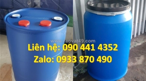 Thùng phuy nhựa 220 lít đựng axit được không? ở đâu bán thùng phuy nhựa 220 lít đựng chất lỏng