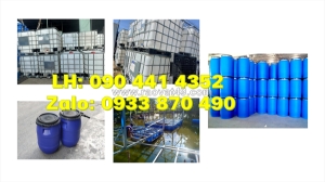 Thùng phuy nhựa 30 lít đựng nguyên liệu, thùng phuy nhựa 50 lít đựng tinh dầu dừa, thùng phuy nhựa 60 lít