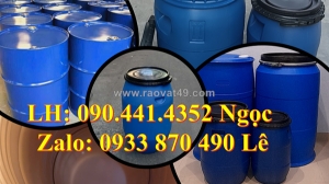 Thùng phuy nhựa 30 lít tại long an, thùng phuy nhựa 50 lít tại vĩnh long, thùng phuy 60 lít nhựa hdpe