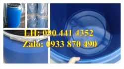 Thùng phuy nhựa 30 lít, thùng phuy nhựa 50 lít đựng hóa chất, vỏ thùng phuy nhựa 60 lít đựng dung dịch