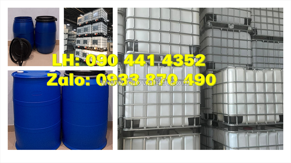 Thùng phuy nhựa 60 lít đựng nước lọc, thùng phuy nhựa 50 lit đựng hóa chất, thùng phuy 30 lít đựng cát