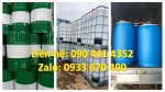 Thùng phuy sắt 220 lít đựng dung môi, vỏ thùng phuy sắt 220 lít đựng chất tẩy có tráng epoxy