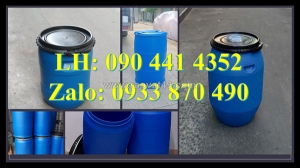 Thùng phuy sắt 220 lít màu xanh dương giá bao nhiêu? tìm thùng phuy sắt màu đỏ, vàng… tại tphcm