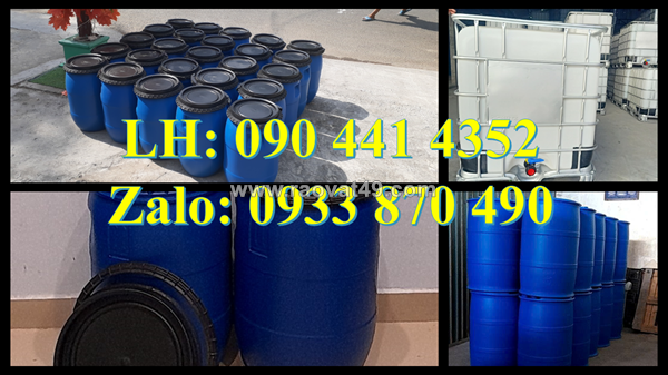 Thùng phuy sắt 220 lít màu xanh dương giá bao nhiêu? tìm thùng phuy sắt màu đỏ, vàng… tại tphcm