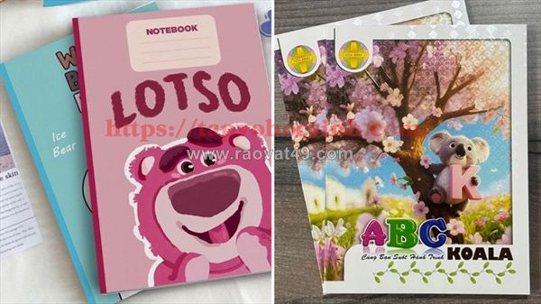 Top 10 mẫu in bìa vở theo yêu cầu đẹp độc lạ