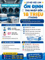 Tuyển lao động phổ thông, nhân viên gấp xếp tp.hcm
