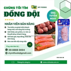 Tuyển nvkd thị trường ngành thực phẩm đi làm ngay