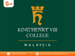 Tuyển sinh du học trung học malaysia tại king henry viii college