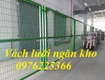 Vách ngăn lưới thép, vách lưới ngăn kho