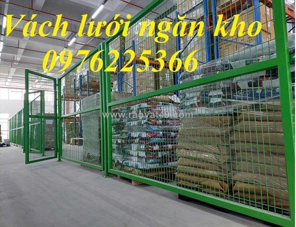 Vách ngăn lưới thép, vách lưới ngăn kho