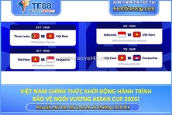 Việt nam chính thức khởi động hành trình bảo vệ ngôi vương asean cup 2026!