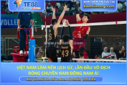 Việt nam làm nên lịch sử, lần đầu vô địch bóng chuyền nam đông nam á!