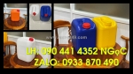 Vỏ can nhựa 25 lít đựng mẫu chất hóa học, can nhựa 20 lít đựng dung dịch, can nhựa 10 lít đựng javel