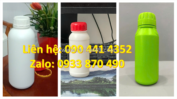 Vỏ chai nhựa 500ml vuông, chai tròn 250ml đựng nước lau bếp, chai nhựa 100ml đựng nước xả vải