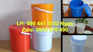 Vỏ thùng đựng sơn 30 lít, thùng sơn 22 lít, thùng sơn nhựa 20 lít