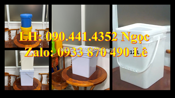 Vỏ thùng đựng sơn 5 lít, có sx vỏ thùng sơn 10 lít, vỏ thùng sơn 20 lít (vuông – tròn) tại tphcm