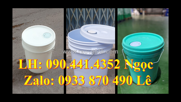 Vỏ thùng đựng sơn 5 lít, có sx vỏ thùng sơn 10 lít, vỏ thùng sơn 20 lít (vuông – tròn) tại tphcm