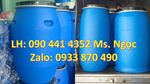 Vỏ thùng phuy nhựa 30 lít, lu nhựa 50 lít, thùng nhựa 120 lít đựng thực phẩm đóng hộp