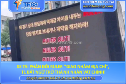 Xe tải phản đối ruler 