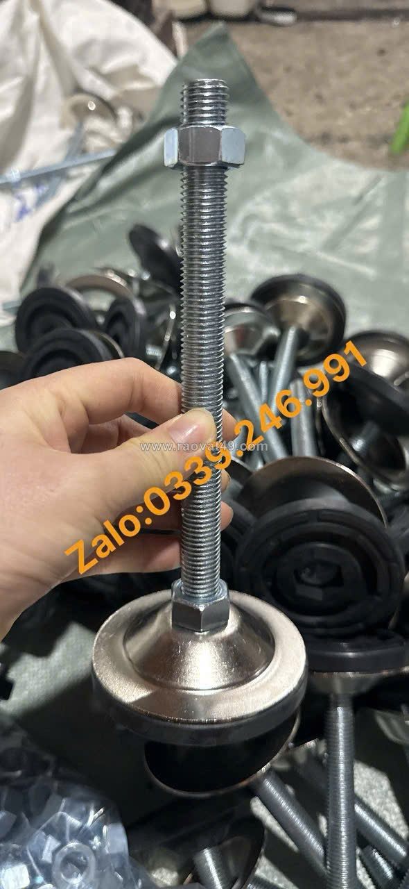 Xưởng sản xuất chân tăng đưa inox m16 giá tốt