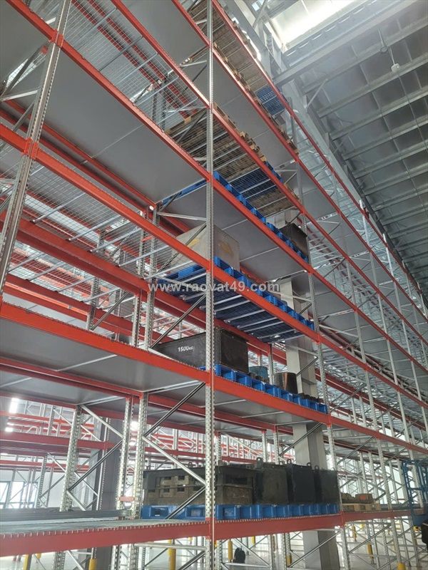 Xưởng sản xuất kệ pallet rack sơn tĩnh điện chống rỉ sét uy tín