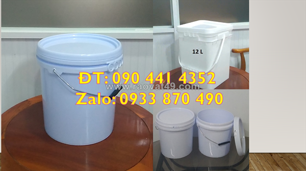 Xưởng sx vỏ thùng sơn 30 lít, thùng sơn trơn 20 lít vuông, thùng sơn nắp rót  lít