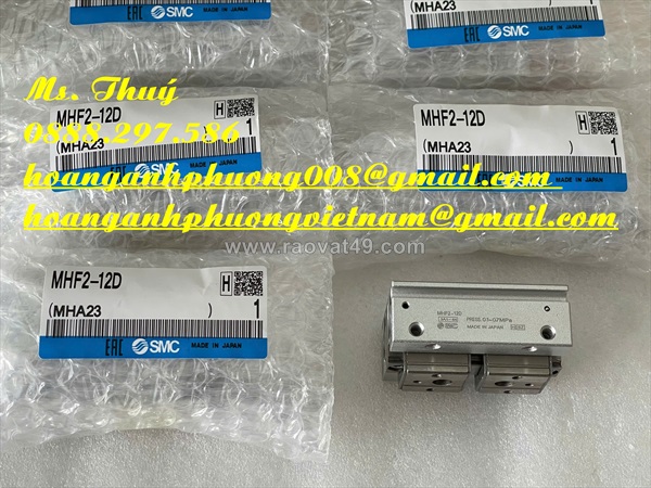 Xy lanh kẹp smc mhf2-12d- hoàng anh phương - chuyên hàng nhập