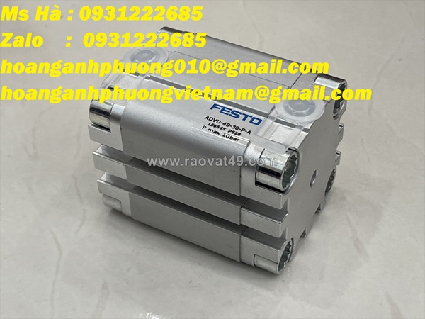Xy lanh nhỏ gọn festo advu-40-30-p-a giá bán tốt