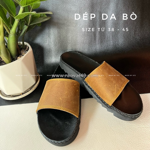 🩴 sỉ dép da cho shop thời trang muốn mở thêm ngành hàng