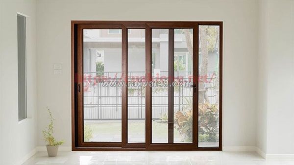 10 bí quyết chọn cửa nhôm kính giả gỗ đột phá giúp sang trọng
